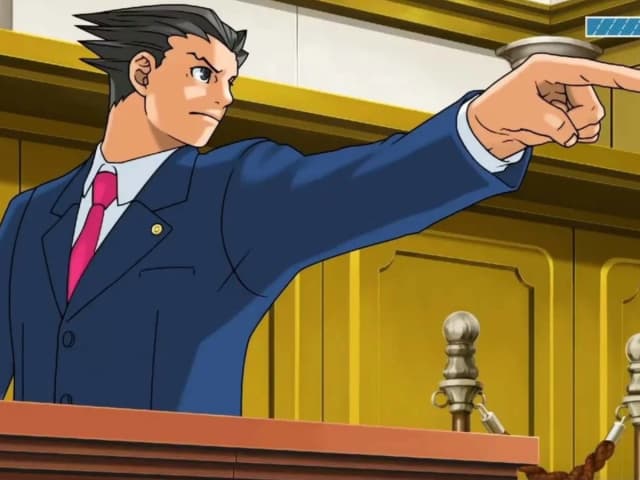 Phoenix Wright: Ace Attorney, the inspiration for the prosecutor and witness game